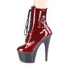 Pleaser - ADORE1020SP Bottes de plateforme, Pole dance chaussures - Chaussures de pole dance - Rouge/Noir Product image